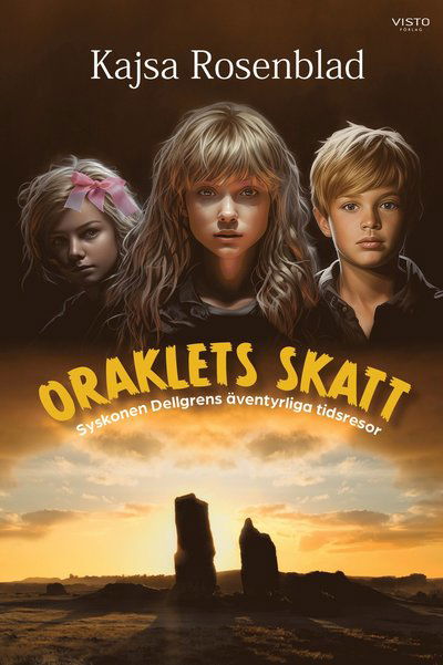 Cover for Kajsa Rosenblad · Oraklets skatt (Hardcover Book) (2024)