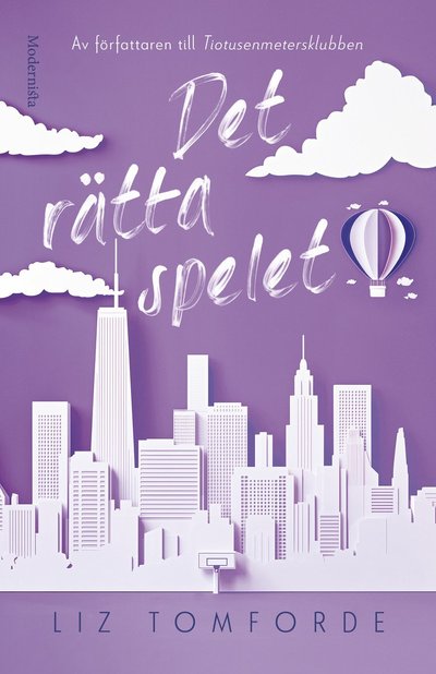 Cover for Liz Tomforde · Det rätta spelet (Hardcover Book) (2025)