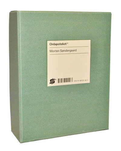 Cover for Morten Søndergaard · Ordapoteket (Buch) (2021)