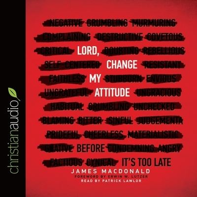 Cover for James MacDonald · Lord, Change My Attitude (CD) (2015)