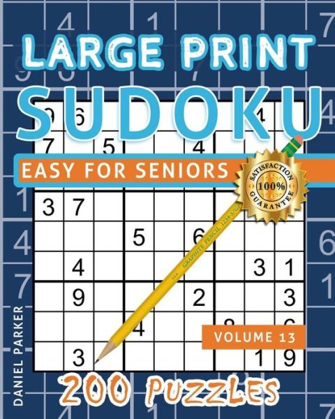 Cover for Samworld Press · Large Print Easy Sudoku Puzzle Book For Seniors (Paperback Book) (2020)