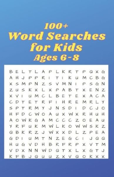 Cover for Robinson · 100+ Word Searches for Kids Ages 6-8 (Taschenbuch) (2021)