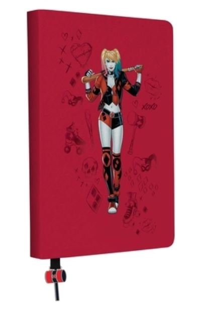 Cover for Insight Editions · DC: Harley Quinn Journal with Ribbon Charm (Gebundenes Buch) (2023)