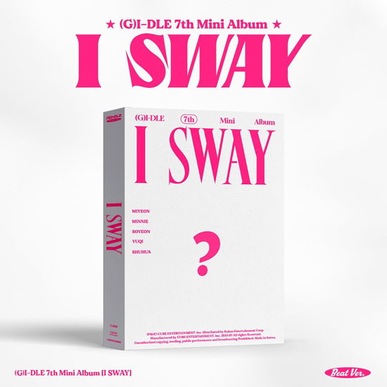 Cover for (G)i-dle · I Sway (Beat Ver.) (CD) (2024)