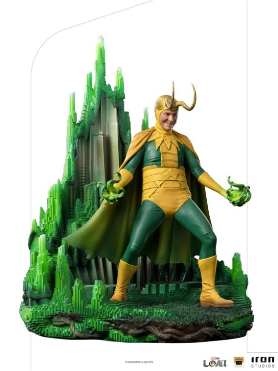 LOKI - Classic Loki Variant Deluxe - Statue ArtSca - Figurine - Merchandise - IRON STUDIO - 0618231950584 - 20 maj 2023