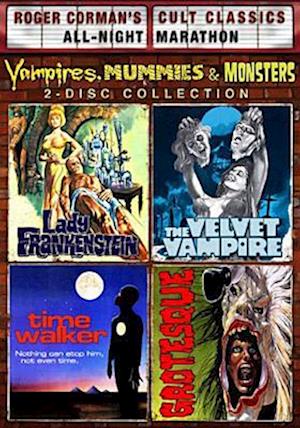 Cover for Vampires Mummies &amp; Monsters Collection (DVD) (2011)