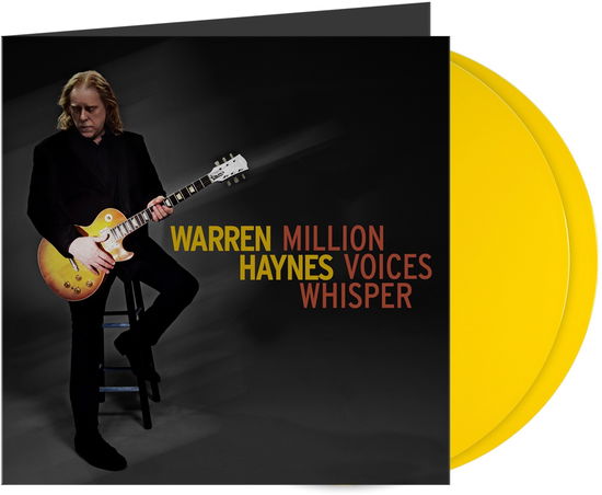 Cover for Warren Haynes · Million Voices Whisper (LP)  2xLP opaque canary yellow  by Warren Haynes (LP) (2024)