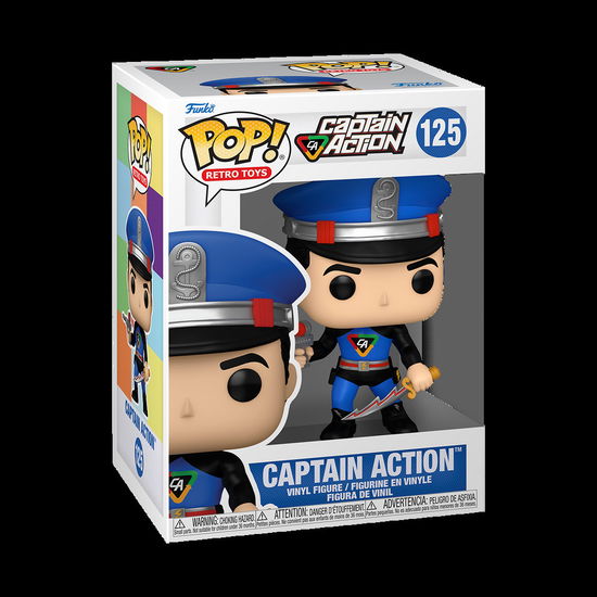 Heroes - Captain Action - Funko Pop! Vinyl: - Fanituote - Funko - 0889698674584 - torstai 11. tammikuuta 2024