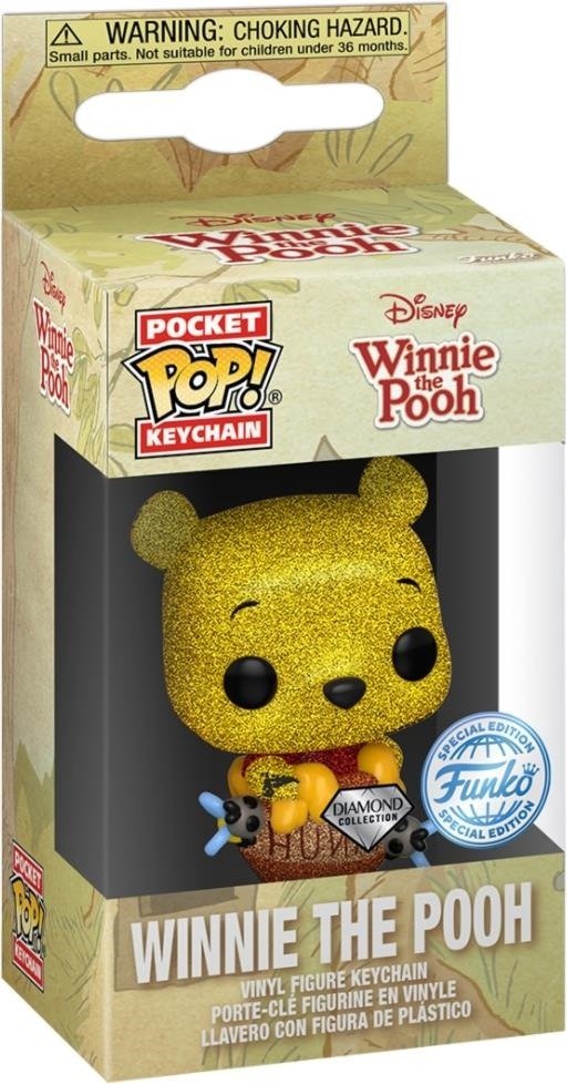 Disney - Pocket Pop Keychains - Winnie The Pooh (dglt) - Disney - Merchandise - Funko - 0889698744584 - 