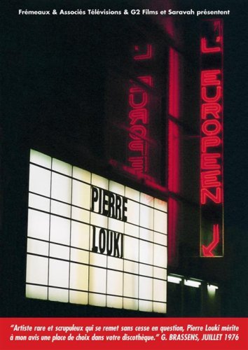 Cover for Pierre Louki · Concert a L'europeen (DVD) (2008)