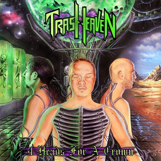 Cover for Trash Heaven · 4 Heads For A Crown (CD) (2020)