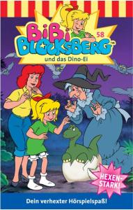 Cover for Bibi Blocksberg · Folge 058: Bibi Und Das Dino-ei (Cassette) (1993)