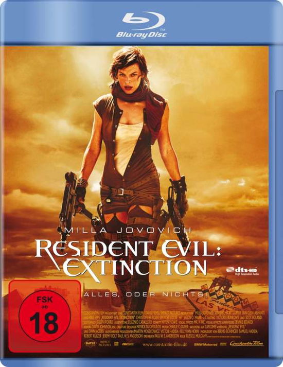 Cover for Milla Jovovich,ali Larter,oded Fehr · Resident Evil: Extinction (Blu-Ray) (2008)