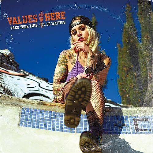 Cover for Values Here · Take Your Time (CD) (2023)