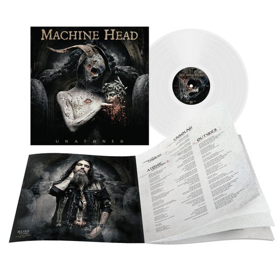 Cover for Machine Head · Unatøned (LP) [Clear Vinyl edition] (2025)