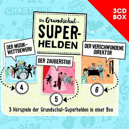 Die Grundschul-superhelden 3-cd-box Vol.2 - Die Grundschul-superhelden - Música - SAMMEL-LABEL - 4260167472584 - 22 de fevereiro de 2019