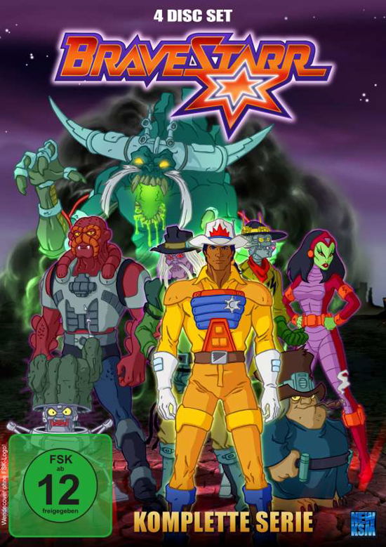 Bravestarr - Gesamtbox [4 DVDs] - N/a - Film - KSM - 4260495766584 - 19. april 2018