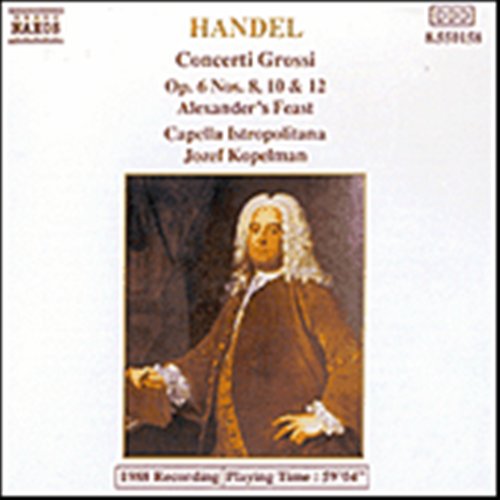 HAENDEL: Concerti Grossi Op. 6 - Kopelman,jozef / Cib - Musiikki - Naxos - 4891030501584 - torstai 21. maaliskuuta 1991