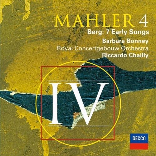 Mahler:Symphony No.4 /Berg:7 Fruhe Lieder - Riccardo Chailly - Musik - UNIVERSAL - 4988005579584 - 21. oktober 2009