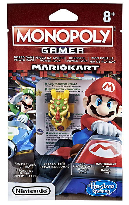 Monopoly Gamer Mario Kart power packs - Hasbro - Brætspil - Hasbro - 5010993509584 - 