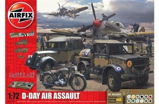 1/76 D-day 75th Anniversary Air Assault Gift Set - Airfix - Fanituote - H - 5055286659584 - 