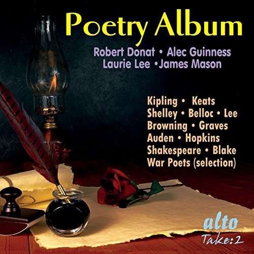 Cover for Donat. Guinness. Mason. Lee Etc · The Poetry Album (32 Poems Including War Poets Selection At End) (CD) (2015)