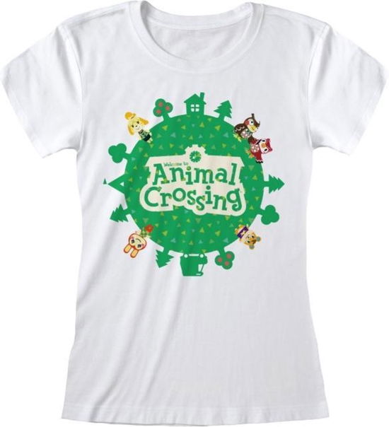 Cover for Animal Crossing · Nintendo: Animal Crossing - Logo (T-Shirt Donna Tg L) (MERCH)