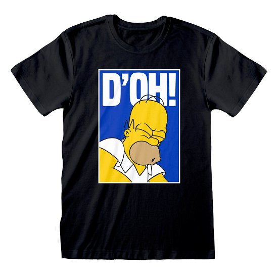 Simpsons: Doh (T-Shirt Unisex Tg. S) - The Simpsons - Andet -  - 5056463446584 - 