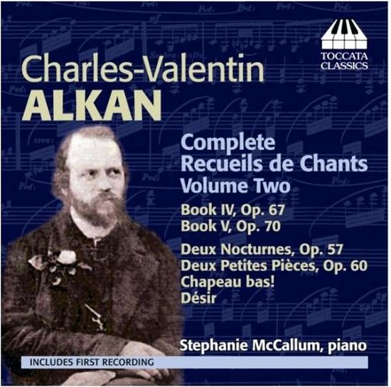 Cover for Alkan / Mccallum,stephanie · Complete Recueils De Chants 2 (CD) (2013)