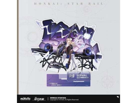 Honkai: Star Rail Acryl Figur Serval 20 cm (Legetøj) (2024)