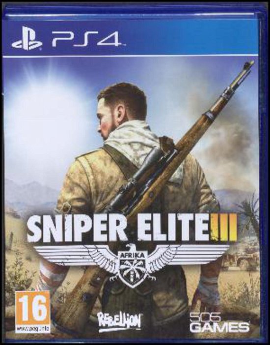 Cover for Spil-playstation 4 · Sniper Elite 3 (PS1) (2014)