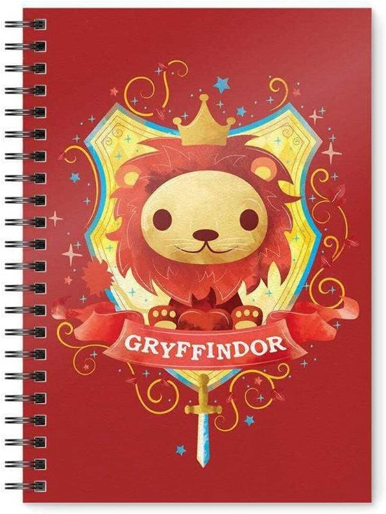 Hp Gryffindor Kids Spiral Notebook - Notebook - Merchandise -  - 8435450240584 - March 15, 2020