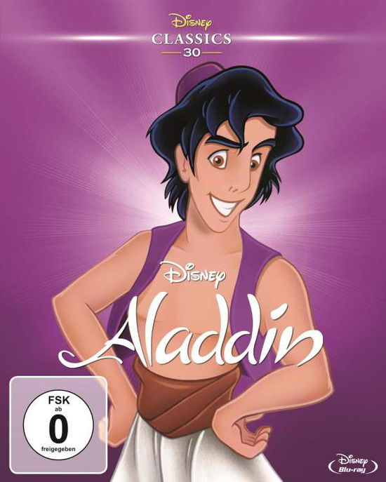 Cover for Aladdin (Disney Classics) BD (Blu-ray) (2017)