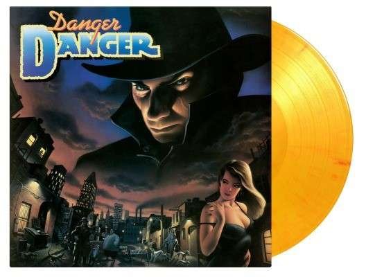 Cover for Danger Danger · Danger Danger (Ltd. Flaming Vinyl) (LP) [Coloured edition] (2022)