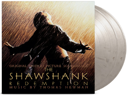 Cover for Thomas Newman · Shawshank Redemption (LP) [Limited Black &amp; White Marbled Vinyl edition] (2024)