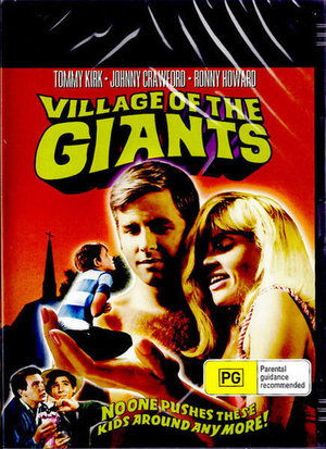 Cover for Bridges, Beau, Kirk, Tommy · Village of the Giants (DVD) (2020)