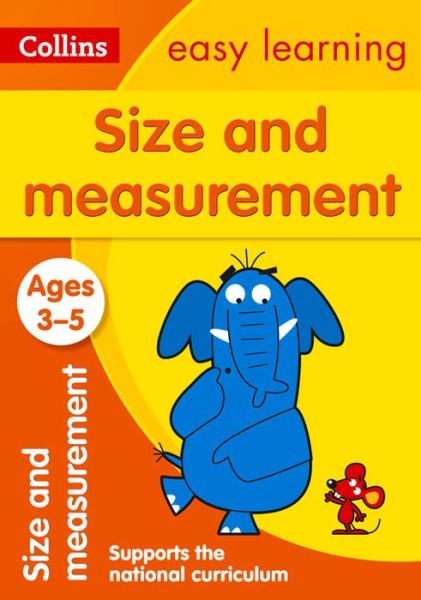 Cover for Collins Easy Learning · Size and Measurement Ages 3-5: Ideal for Home Learning - Collins Easy Learning Preschool (Paperback Book) [New edition] (2015)