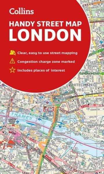 Cover for Collins · London Handy Street Map (Innbunden bok) (2019)