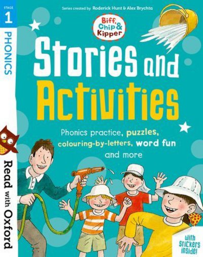 Cover for Roderick Hunt · Read with Oxford: Stage 1: Biff, Chip and Kipper: Stories and Activities: Phonics practice, puzzles, colouring-by-letters, word fun and more - Read with Oxford (Bok) (2018)