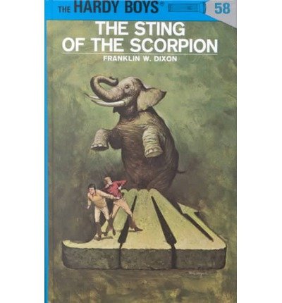 Cover for Franklin W. Dixon · Hardy Boys 58: The Sting of the Scorpion - The Hardy Boys (Hardcover bog) (1978)