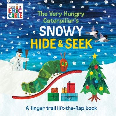 Cover for Eric Carle · The Very Hungry Caterpillar's Snowy Hide &amp; Seek: A Finger Trail Lift-the-Flap Book - The World of Eric Carle (Kartongbok) (2020)