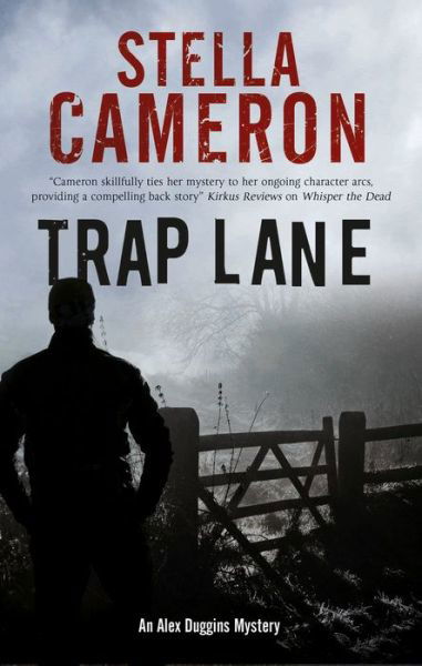 Cover for Stella Cameron · Trap Lane - An Alex Duggins Mystery (Hardcover Book) [Main - Large Print edition] (2020)