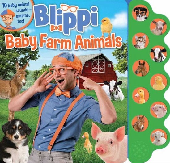Cover for Editors of Studio Fun International · Blippi Baby Farm Animals (Bok) (2021)
