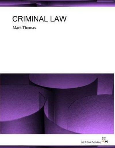 Cover for Mark Thomas · Criminal Law (Paperback Book) [New edition] (2018)