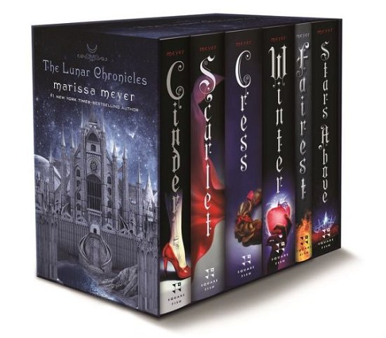 Cover for Marissa Meyer · The Lunar Chronicles Boxed Set: Cinder, Scarlet, Cress, Fairest, Stars Above, Winter - The Lunar Chronicles (Book pack) (2018)