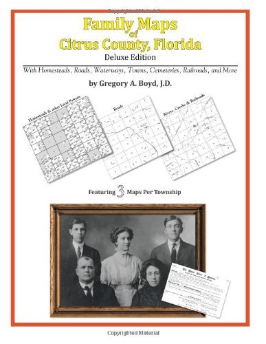 Cover for Gregory A. Boyd J.d. · Family Maps of Citrus County, Florida (Paperback Bog) (2010)