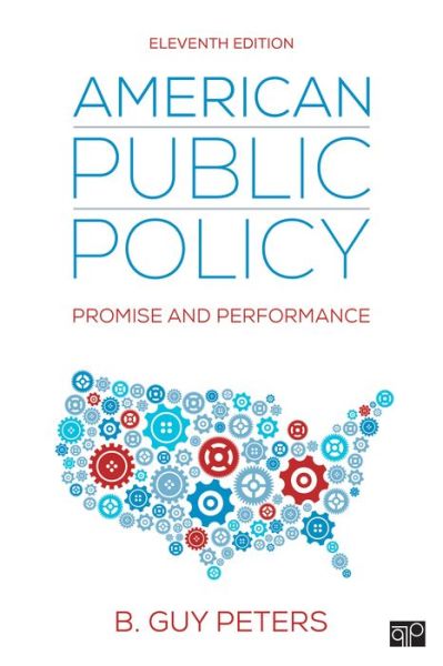 Cover for B. Guy Peters · American Public Policy: Promise and Performance (Paperback Book) [11 Revised edition] (2018)