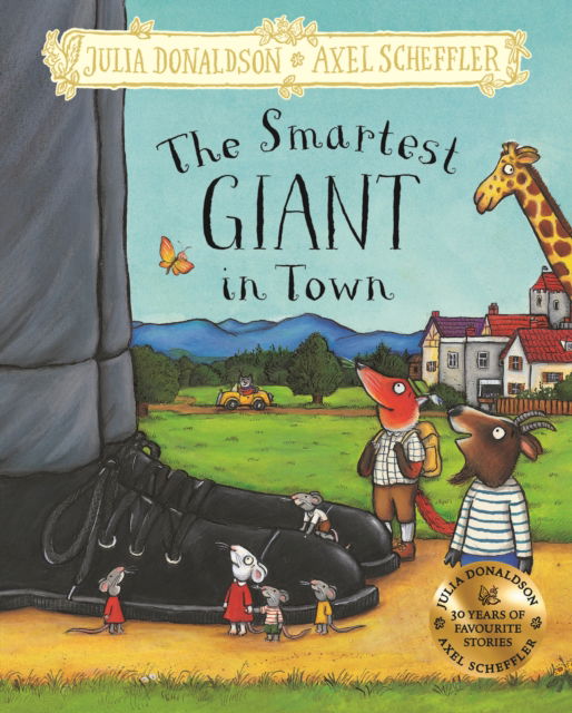 Cover for Julia Donaldson · The Smartest Giant in Town: Hardback Gift Edition (Hardcover Book) (2023)