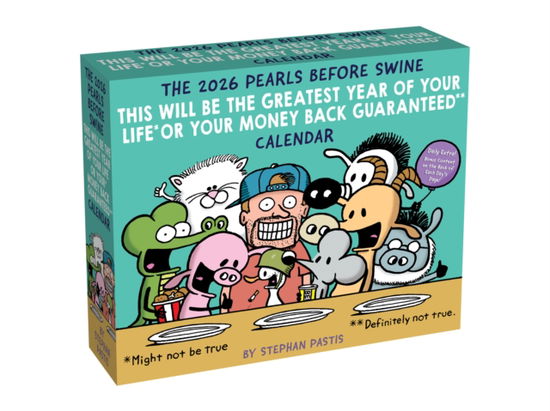 Cover for Stephan Pastis · Pearls Before Swine 2026 Day-to-Day Calendar (Calendar) (2025)