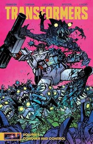 Cover for Daniel Warren Johnson · Transformers Vol. 4: Conquer and Control - Transformers (Paperback Book) (2025)